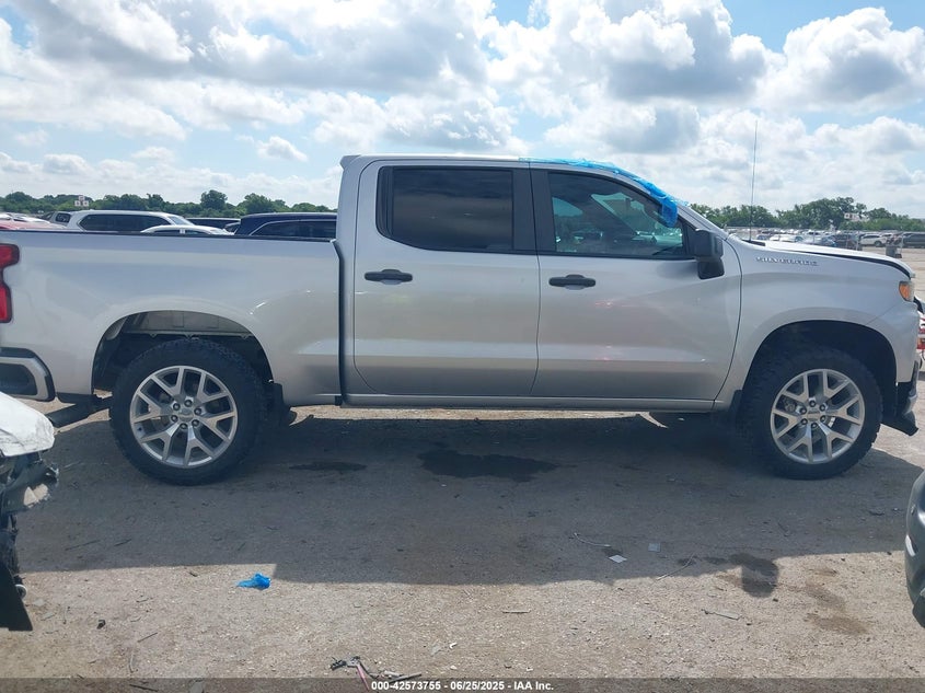 2019 CHEVROLET SILVERADO 1500 CUSTOM - 3GCPWBEH7KG248641