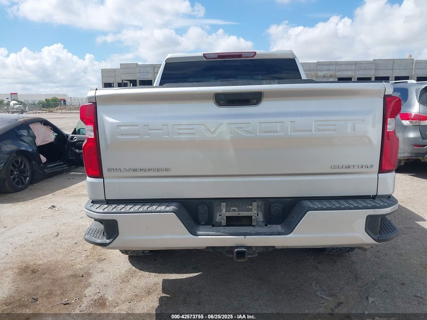 2019 CHEVROLET SILVERADO 1500 CUSTOM - 3GCPWBEH7KG248641