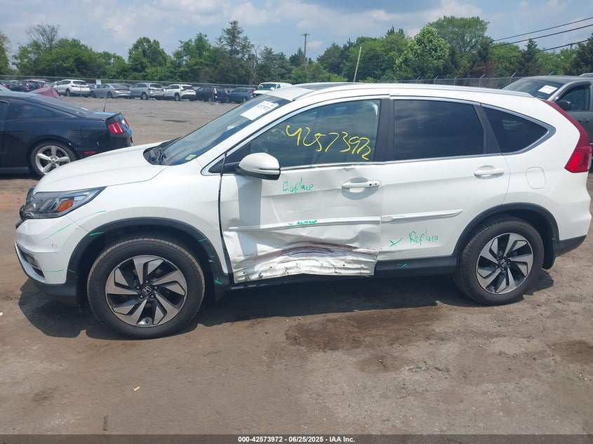 2015 HONDA CR-V TOURING - 5J6RM4H99FL074072