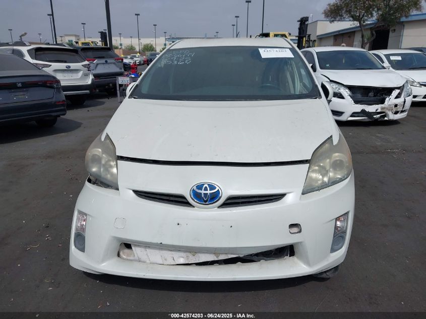 2011 Toyota Prius Two VIN: JTDKN3DU7B1375874 Lot: 42574203
