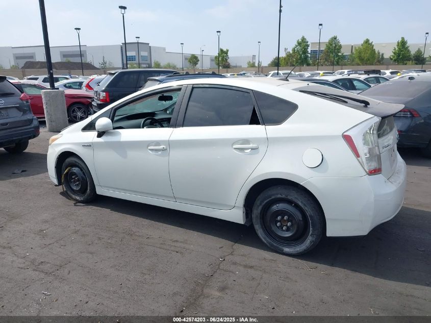 2011 Toyota Prius Two VIN: JTDKN3DU7B1375874 Lot: 42574203