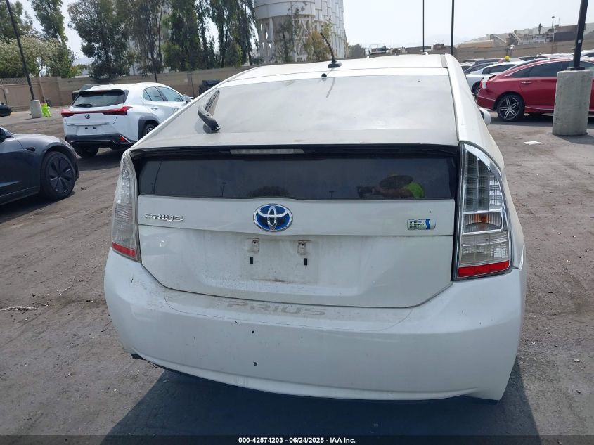 2011 Toyota Prius Two VIN: JTDKN3DU7B1375874 Lot: 42574203