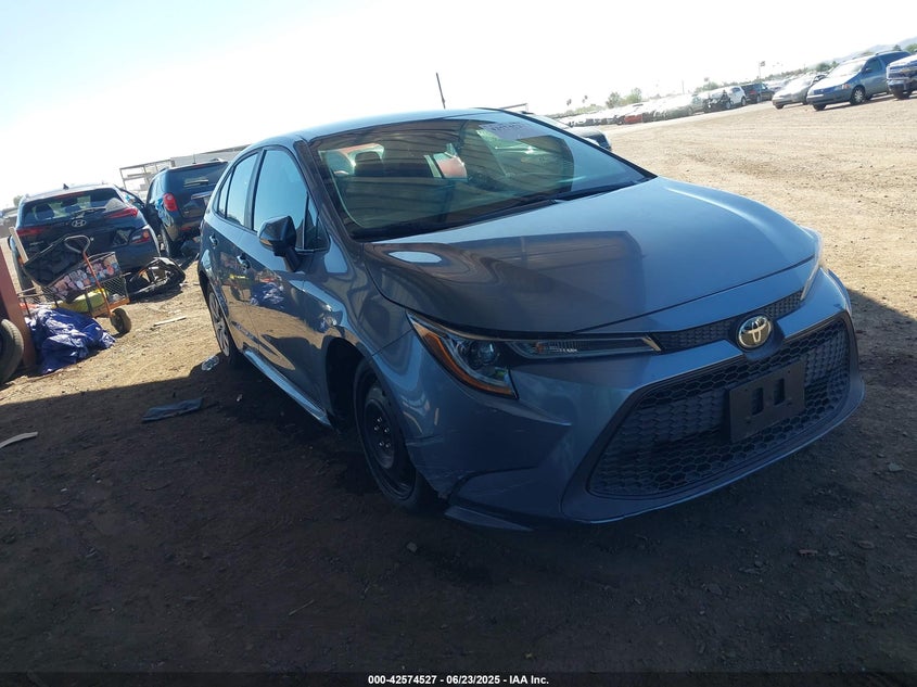 VIN 5YFEPMAE4NP316808 2022 TOYOTA COROLLA LE