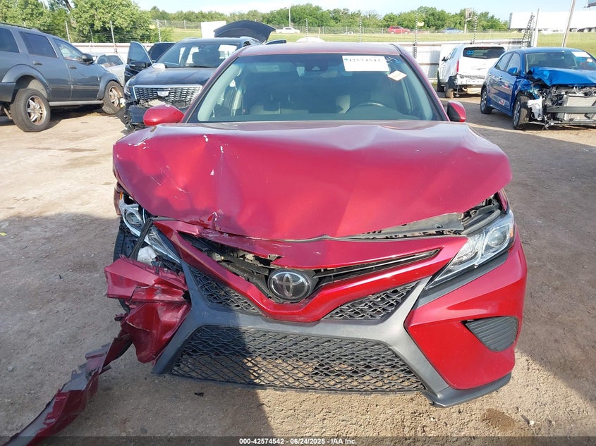 2018 TOYOTA CAMRY SE - 4T1B11HK3JU538294
