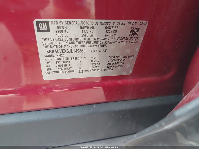 2018 GMC TERRAIN SLT - 3GKALVEX6JL149360