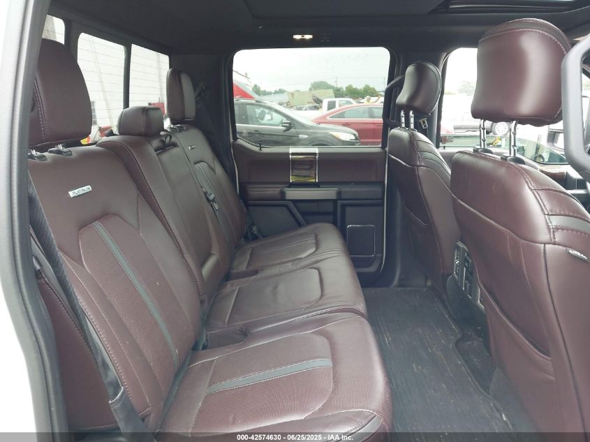 2016 Ford F-150 Platinum VIN: 1FTFW1EG6GFD20628 Lot: 42574630