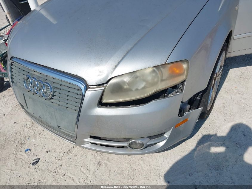 2006 Audi A4 2.0T VIN: WAUDF78E86A242897 Lot: 42574659