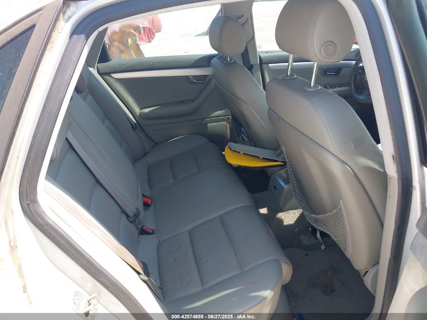 2006 Audi A4 2.0T VIN: WAUDF78E86A242897 Lot: 42574659