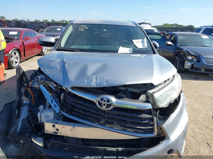 2015 TOYOTA HIGHLANDER LIMITED V6 - 5TDYKRFH4FS111378