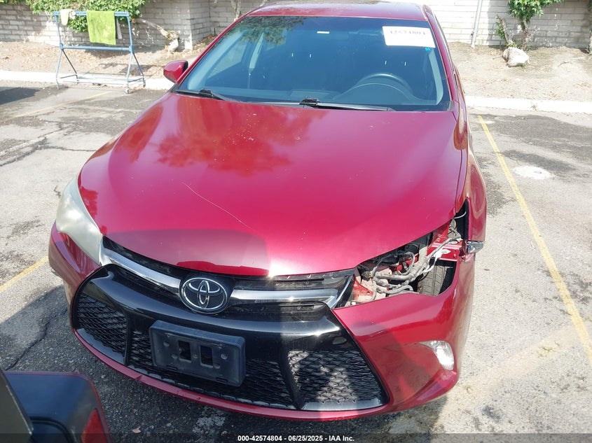 2016 TOYOTA CAMRY SE - 4T1BF1FK2GU569355