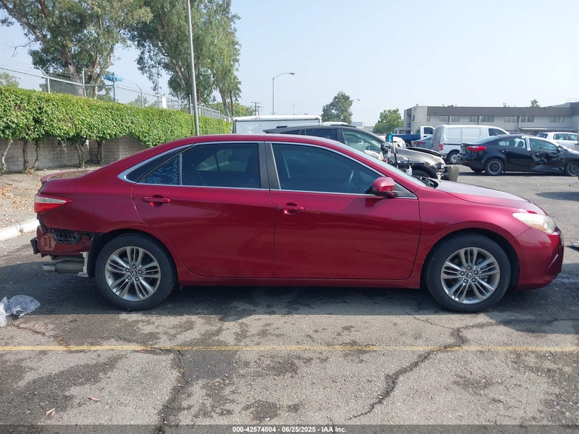 2016 TOYOTA CAMRY SE - 4T1BF1FK2GU569355