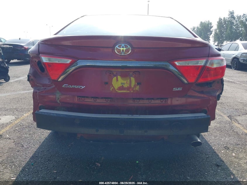 2016 TOYOTA CAMRY SE - 4T1BF1FK2GU569355