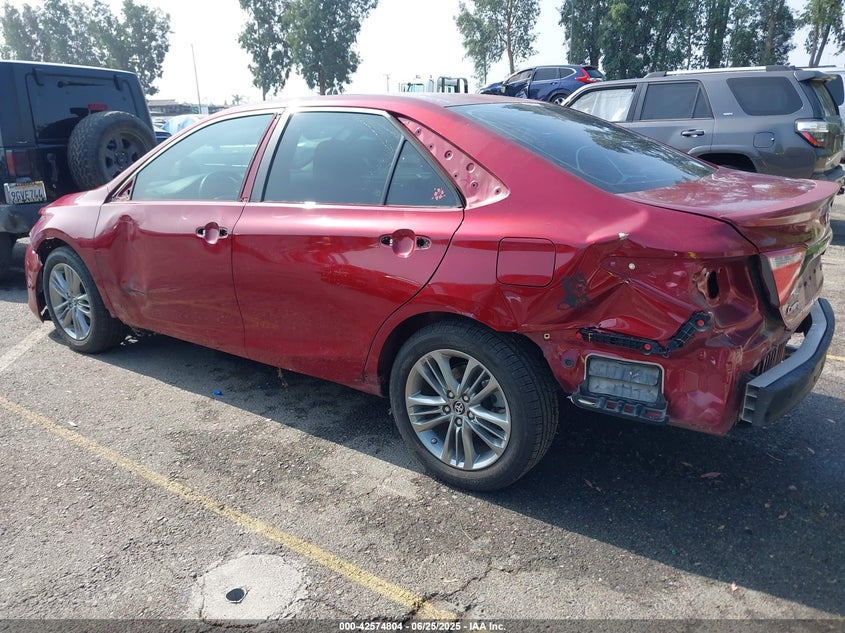 2016 TOYOTA CAMRY SE - 4T1BF1FK2GU569355