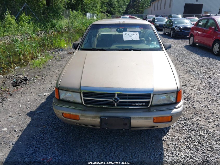 1991 Dodge Spirit VIN: 1B3XA46K2MF565396 Lot: 42574833