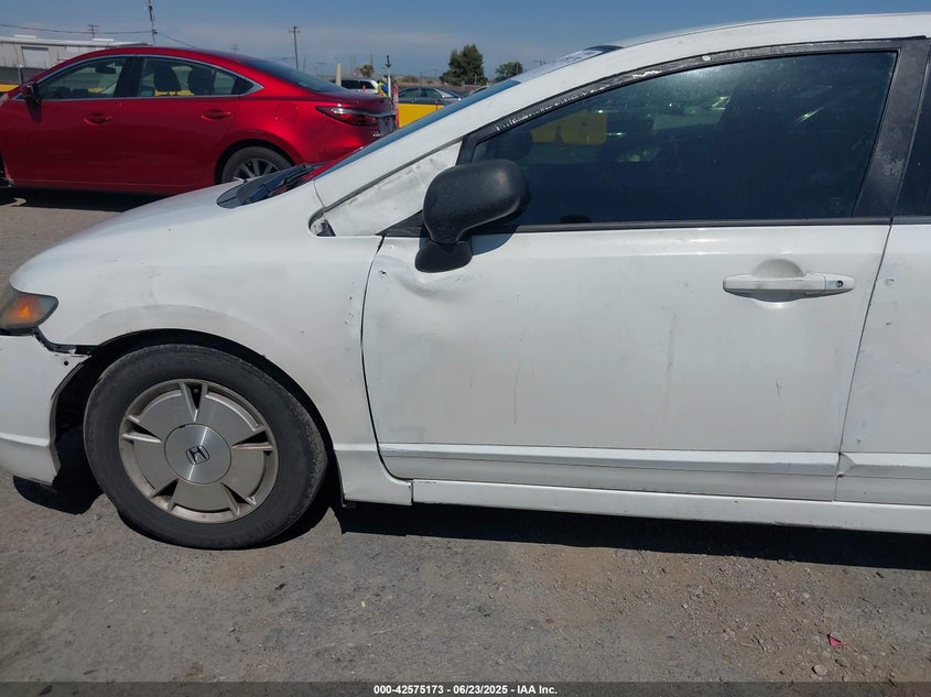 2007 HONDA CIVIC HYBRID VIN: JHMFA36287S031883