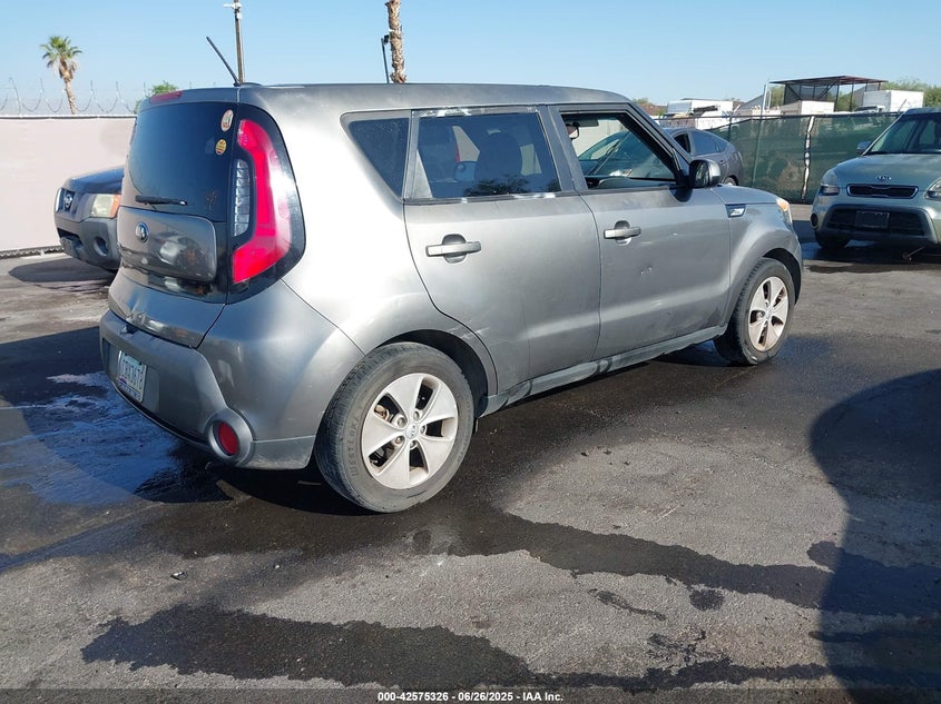 2016 KIA SOUL VIN: KNDJN2A25G7291372