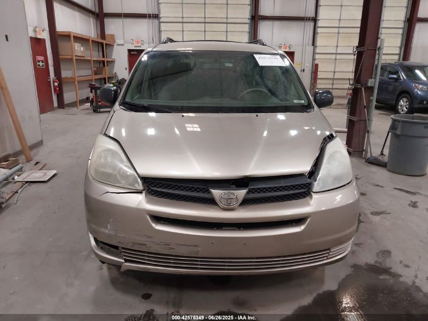 2005 Toyota Sienna Le VIN: 5TDZA23C65S374011 Lot: 42575349