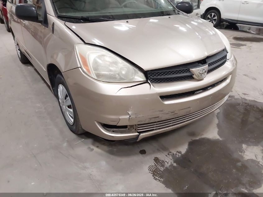 2005 Toyota Sienna Le VIN: 5TDZA23C65S374011 Lot: 42575349