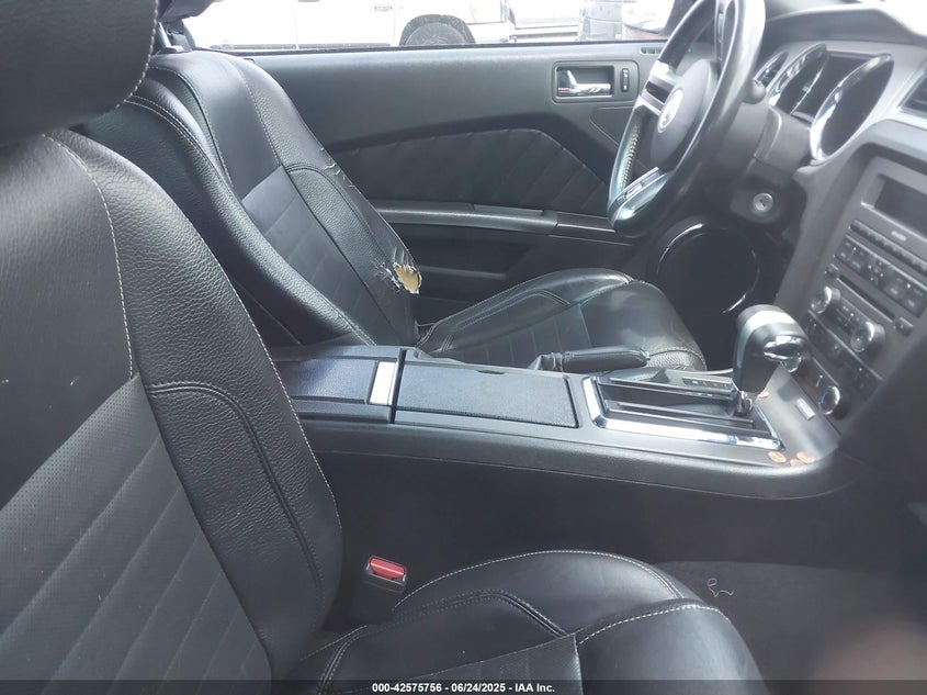 2012 FORD MUSTANG VIN: 1ZVBP8AM5C5283701