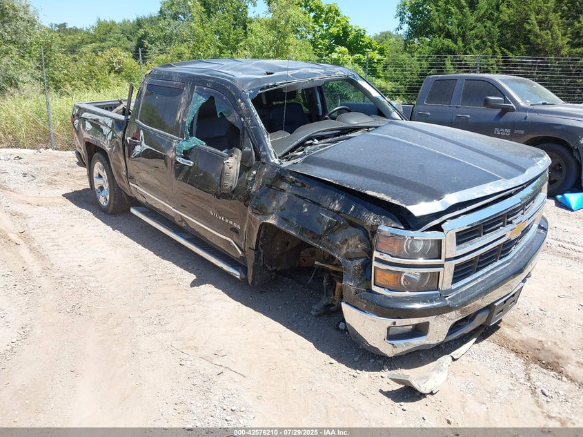 2014 CHEVROLET SILVERADO 1500 2LZ - 3GCUKSEC8EG387197