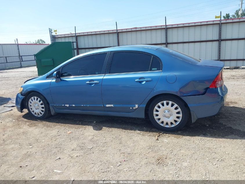 2006 Honda Civic Lx VIN: 1HGFA16536L043434 Lot: 42576362