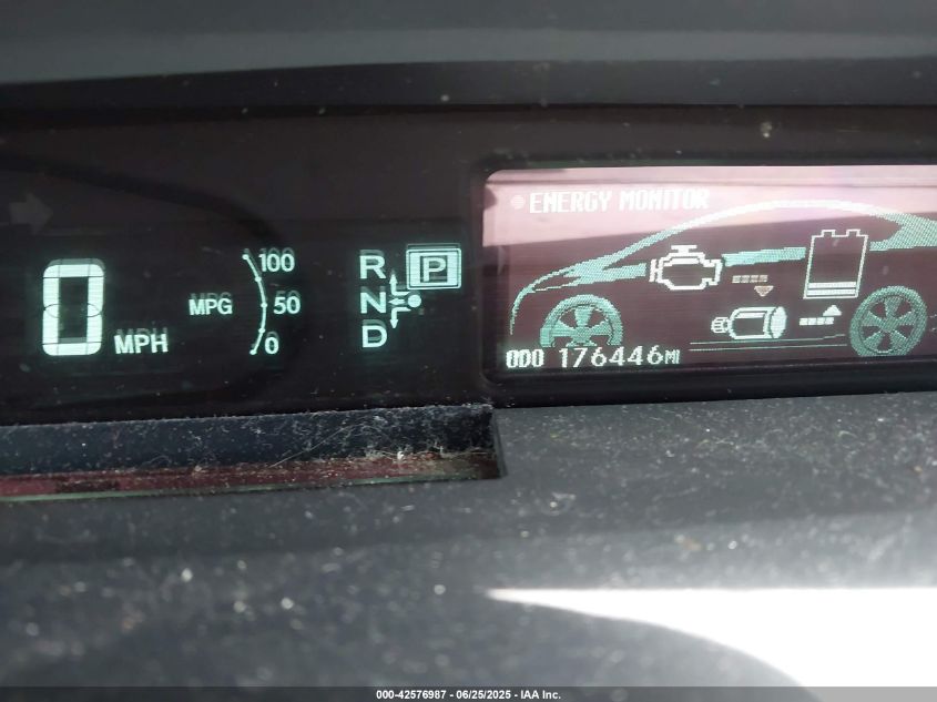 2011 Toyota Prius Two VIN: JTDKN3DU0B0317238 Lot: 42576987