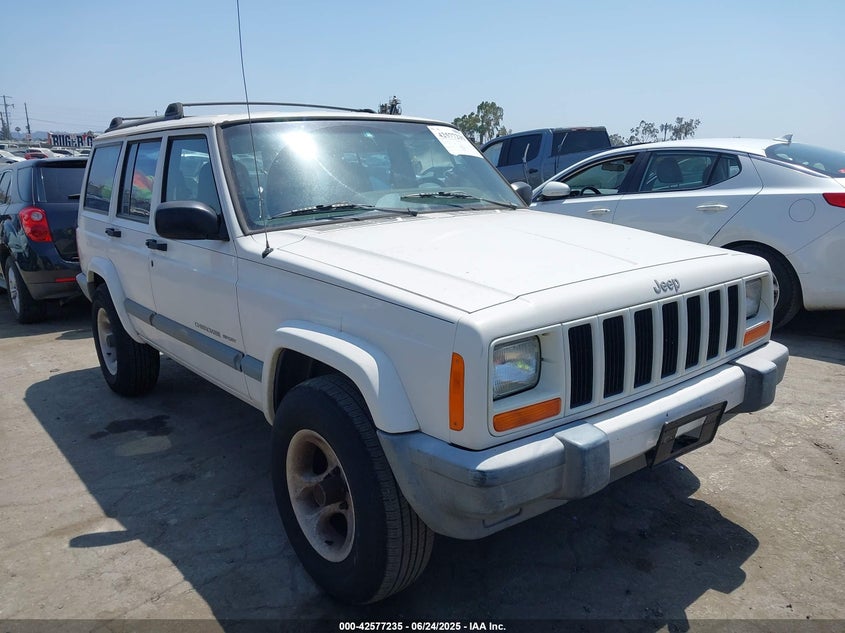 1J4FT48S8YL214074 2000 Jeep Cherokee Sport auction photo 1