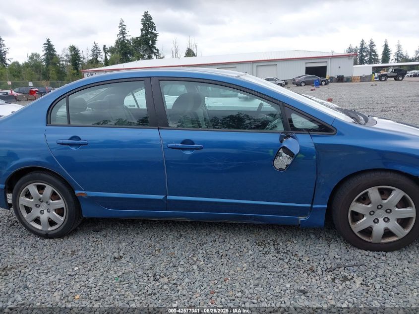 2009 Honda Civic Lx VIN: 1HGFA16559L017373 Lot: 42577341