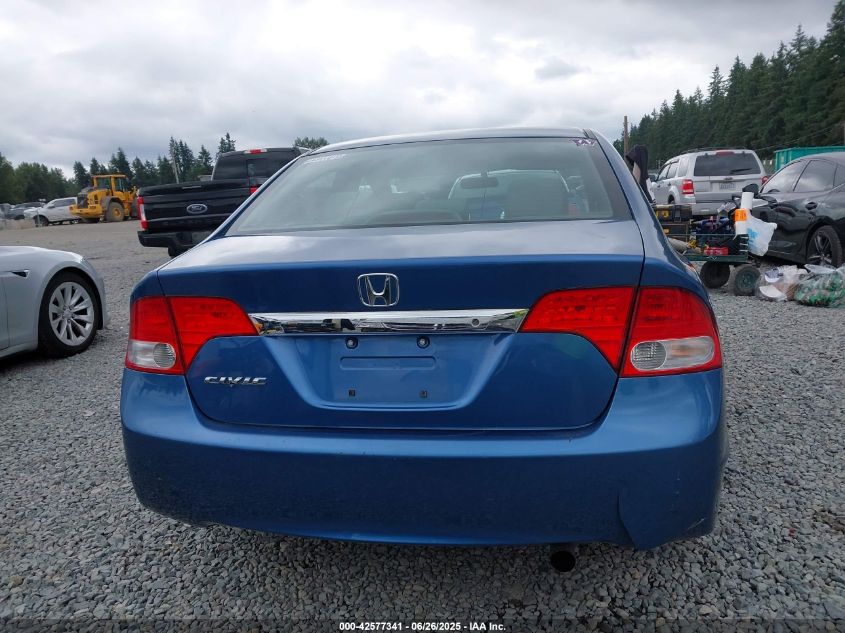 2009 Honda Civic Lx VIN: 1HGFA16559L017373 Lot: 42577341