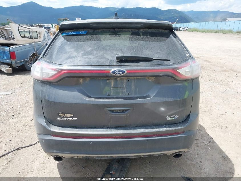 2015 FORD EDGE SEL - 2FMTK4J90FBB17771