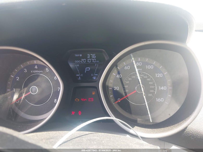 2013 Hyundai Elantra Gls (Ulsan Plant) VIN: KMHDH4AEXDU986224 Lot: 42577543