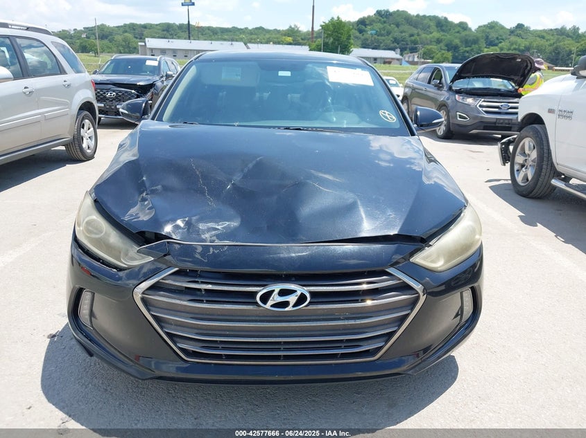 2017 HYUNDAI ELANTRA LIMITED - 5NPD84LF1HH012450