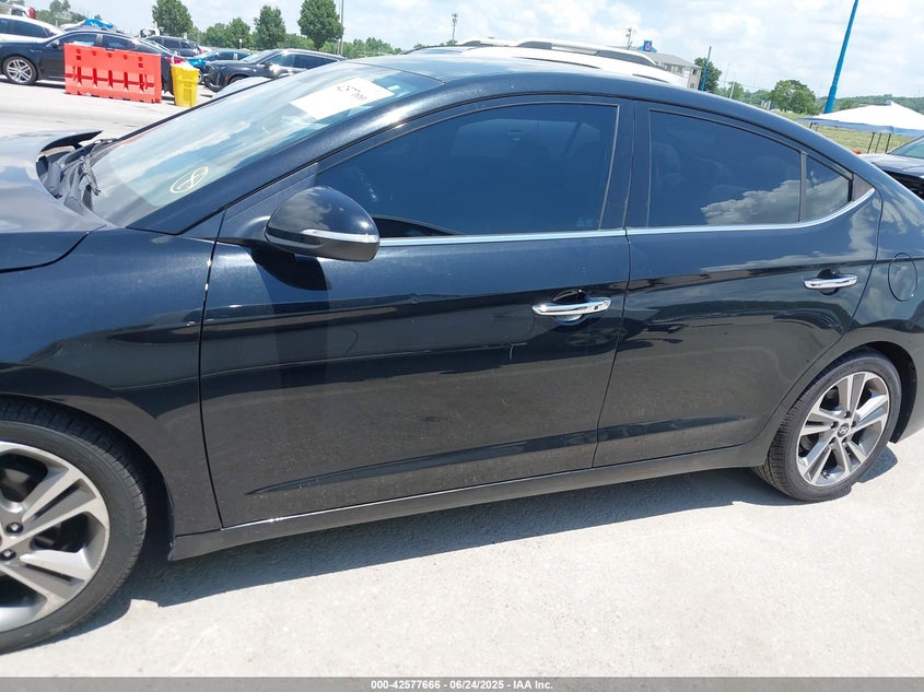 2017 HYUNDAI ELANTRA LIMITED - 5NPD84LF1HH012450