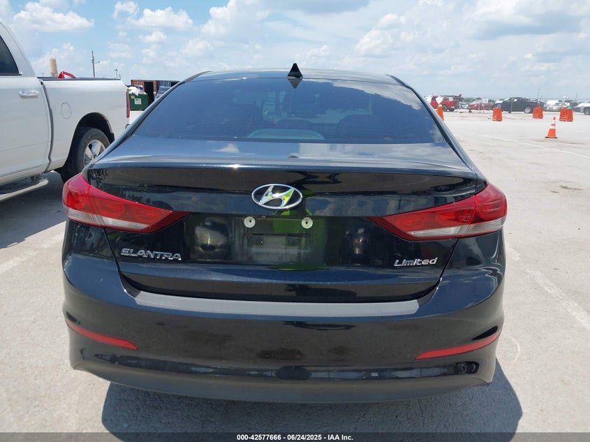 2017 HYUNDAI ELANTRA LIMITED - 5NPD84LF1HH012450