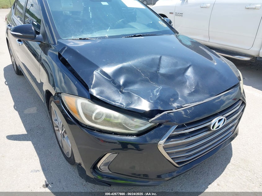 2017 HYUNDAI ELANTRA LIMITED - 5NPD84LF1HH012450