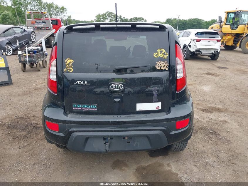 2012 Kia Soul + VIN: KNDJT2A61C7742929 Lot: 42577697