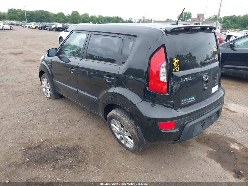 2012 Kia Soul + VIN: KNDJT2A61C7742929 Lot: 42577697