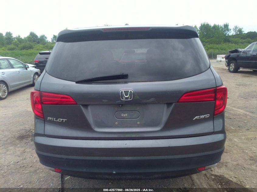 2017 HONDA PILOT EX-L - 5FNYF6H53HB011219
