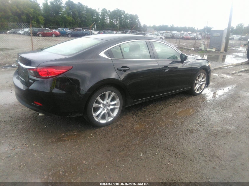 Vin: jm1gl1v50h1130821, lot: 43070823, mazda mazda6 touring 20174