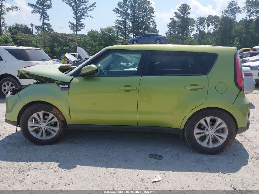 2016 Kia Soul + VIN: KNDJP3A57G7819150 Lot: 42578061