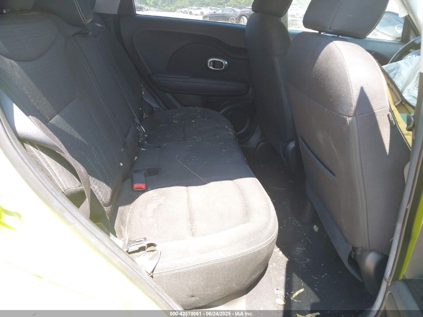 2016 Kia Soul + VIN: KNDJP3A57G7819150 Lot: 42578061