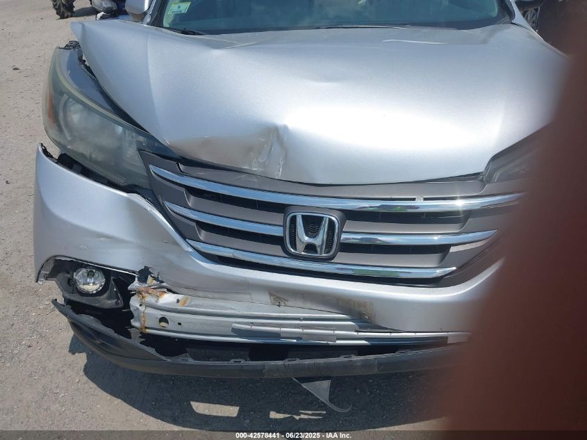 2014 Honda Cr-V Ex-L VIN: 2HKRM4H77ELJIIBGI Lot: 42578441