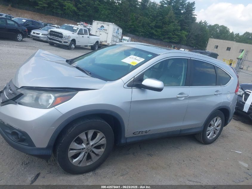 2014 Honda Cr-V Ex-L VIN: 2HKRM4H77ELJIIBGI Lot: 42578441