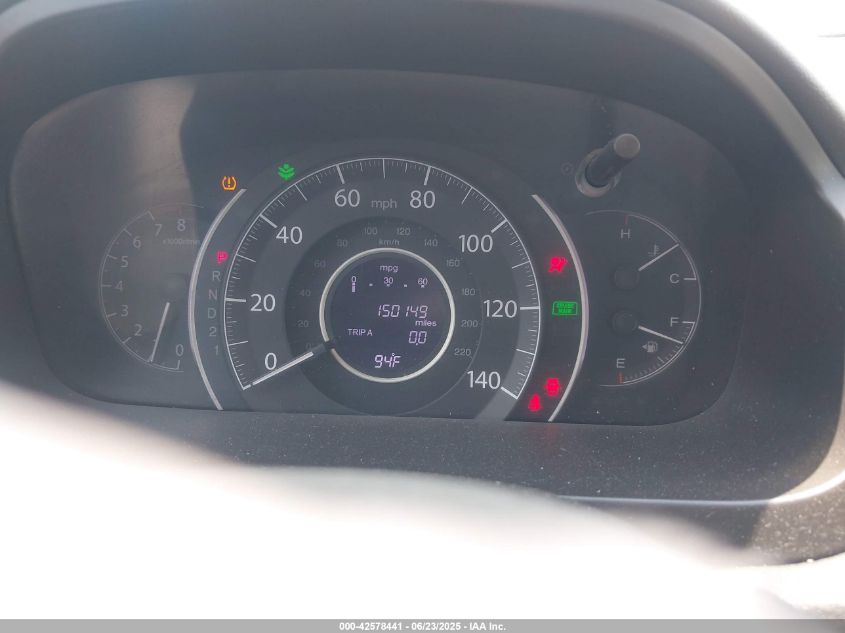 2014 Honda Cr-V Ex-L VIN: 2HKRM4H77ELJIIBGI Lot: 42578441