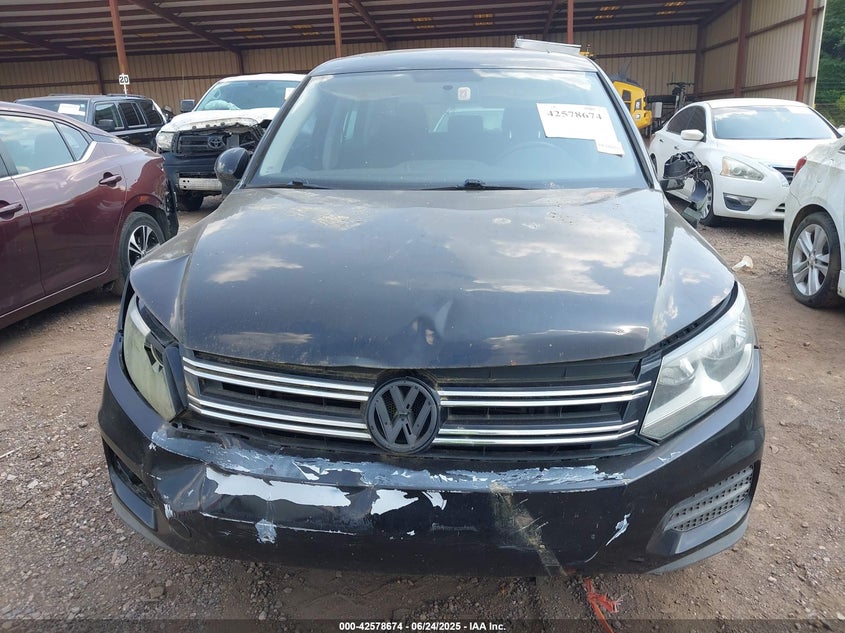 2013 VOLKSWAGEN TIGUAN VIN: WVGAV3AXXDW627340