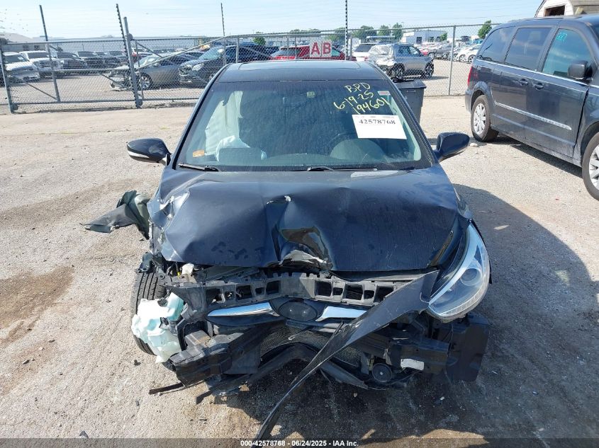 2014 Hyundai Accent Se VIN: KMHCU5AE0EU194601 Lot: 42578768