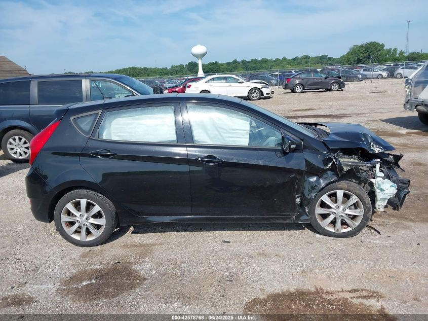 2014 Hyundai Accent Se VIN: KMHCU5AE0EU194601 Lot: 42578768