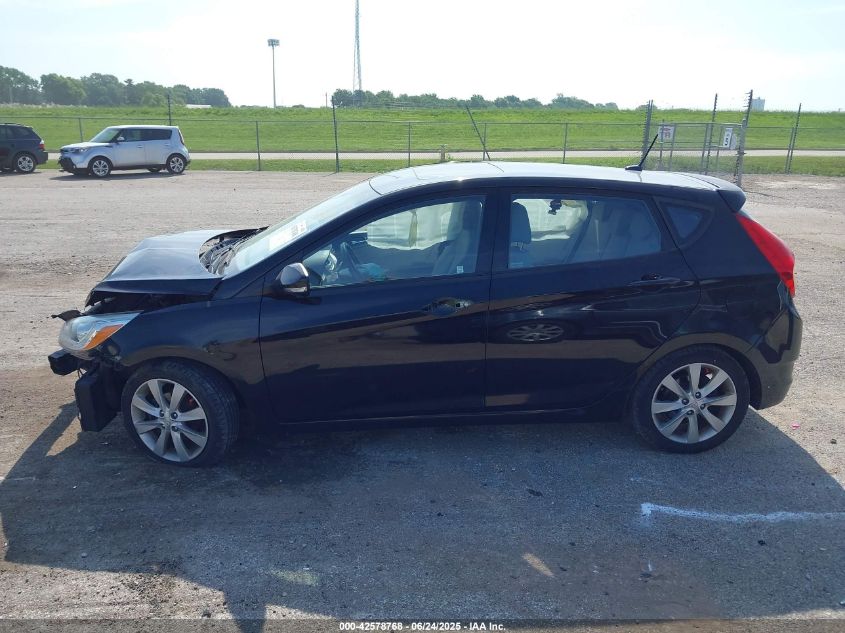 2014 Hyundai Accent Se VIN: KMHCU5AE0EU194601 Lot: 42578768