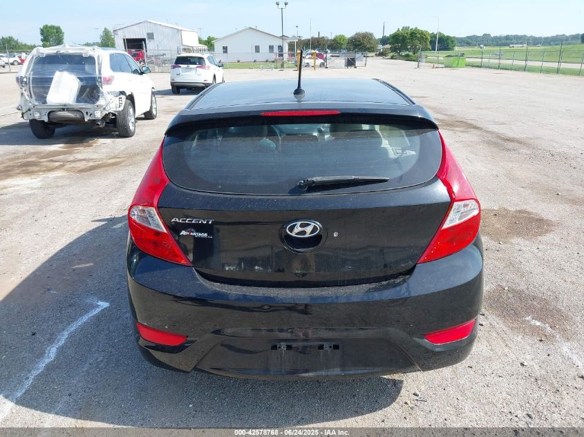 2014 Hyundai Accent Se VIN: KMHCU5AE0EU194601 Lot: 42578768