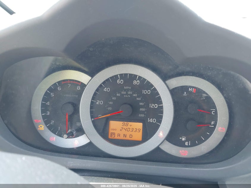 2012 TOYOTA RAV4 VIN: 2T3BF4DV1CW237455